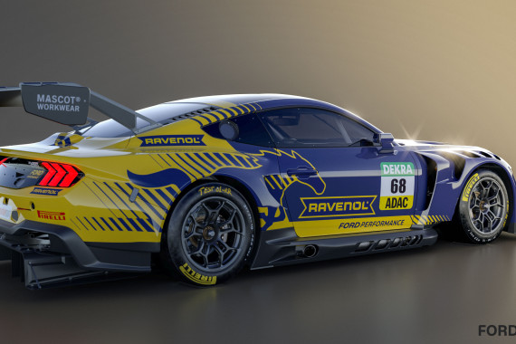 HRT Ford Performance setzt zwei Mustang GT3 ein