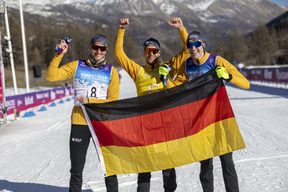 Vier Medaillen für Team StuDi bei FISU Games in Turin - Maier / Kolb / Volkert