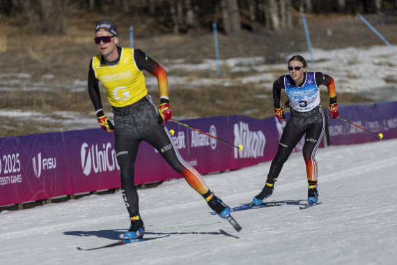 Vier Medaillen für Team StuDi bei FISU Games in Turin - Walter / Krasman