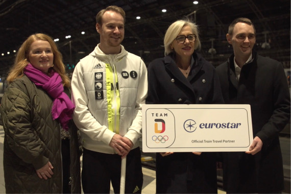 Footage: Eurostar x Team Deutschland
