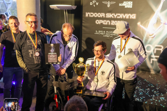 Handifly RACE: Nikolai Johann verteidigt DM-Titel vor Jörg Schmidtke (r) und Stefan Tripke (l)