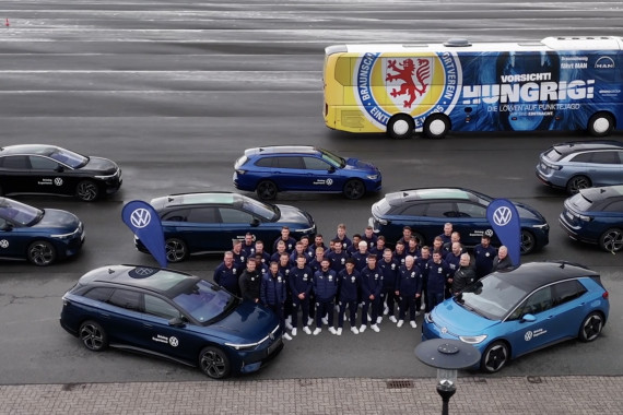 Newsbeitrag zur Driving Experience der Braunschweiger Eintracht