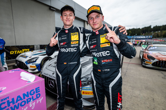 Finn Wiebelhaus und Jannes Fittje bejubelten auf dem Red Bull Ring ihren ersten Saisonsieg