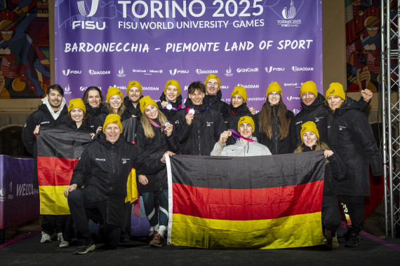 Torino 2025 FISU Games: Auch letzter Para-Wettkampftag mit Edelmetall gekrönt / Para Ski Alpin-Team