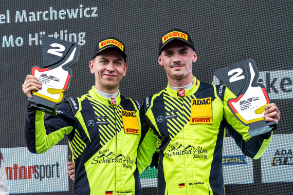 Schnitzelalm Racing holte bei ihrem zweiten Gaststart den zweiten Podiumserfolg