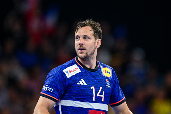 Plan-Botschafter Kentin Mahé, französischer Nationalspieler und seit dieser Saison zurück in der Handballbundesliga beim VfL Gummersbach