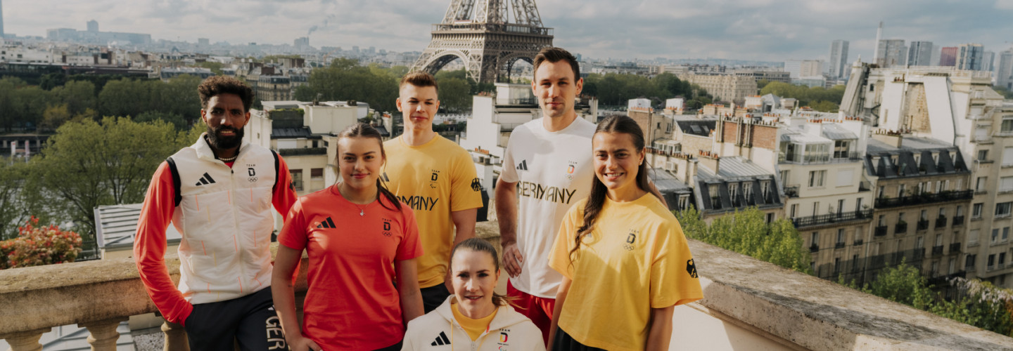 Rund 100 Tage vor Paris 2024 Team Deutschland und adidas stellen Bekleidung fur Olympische und Paralympische Spiele vor Sport Presse Portal