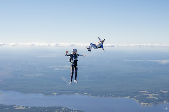 Freestyler Lena Plumpe und Christian Kaufmann