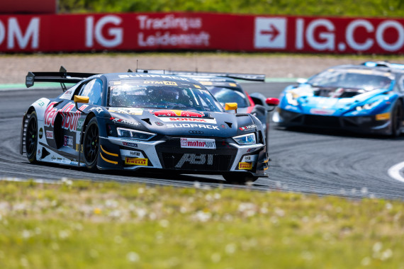 Audi-Pilot Kelvin van der Linde verbuchte diese Saison bereits drei Podiumsränge