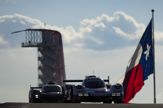 Der Gesamtführende Porsche von André Lotterer wurde sechster