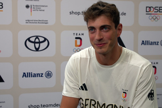Im Interview spricht Volleyballer Tobias Krick über die Einkleidung und die Zielsetzung für Olympia.