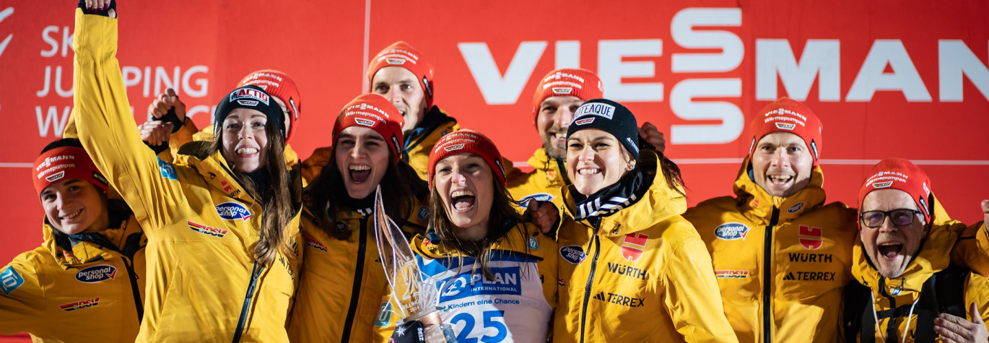 Die deutschen Skispringerinnen