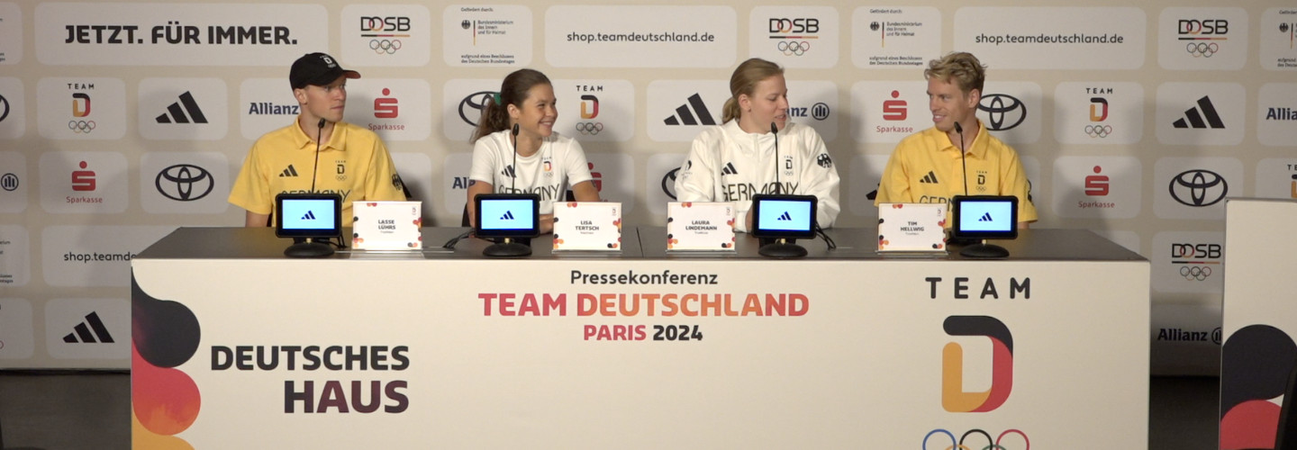 Vorschaubild Pressekonferenz Triathlon-Staffel-Mixed