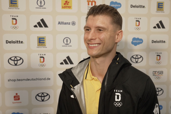 Im Interview spricht Turnweltmeister Lukas Dauser u.a. über seine Erwartungen an die Spiele und Paris als Austragungsort.