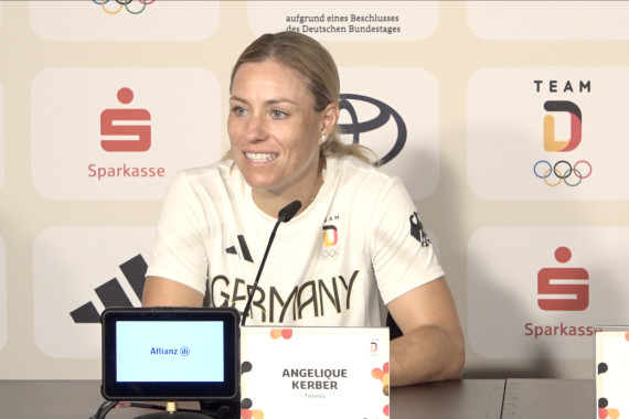 Im Rahmen der täglichen Pressekonferenz im Deutschen Haus spricht Angelique Kerber u.a. über ihre letztes Match, das Ende ihrer Tenniskarriere und die Momente, die für immer bleiben.