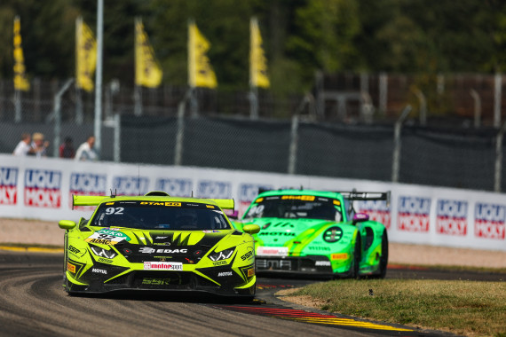 Besonders im Qualifying zeigte Lamborghini-Pilot Mirko Bortolotti seine Qualitäten