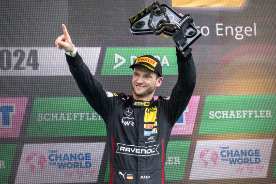 Maro Engel präsentiert sich vor dem DTM-Finale in guter Form