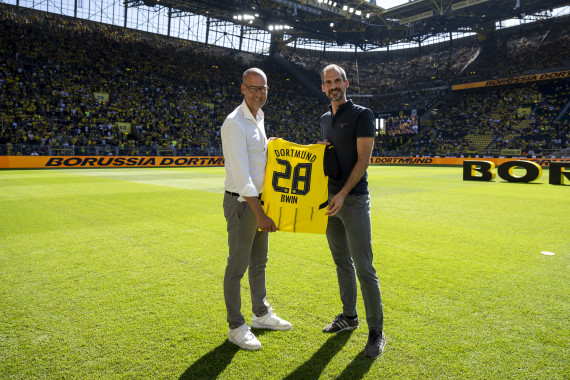 bwin verlängert Sponsoring bei Borussia Dortmund um vier weitere Jahre