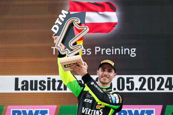 Titelverteidiger Thomas Preining freut sich auf sein Heimspiel am Red Bull Ring